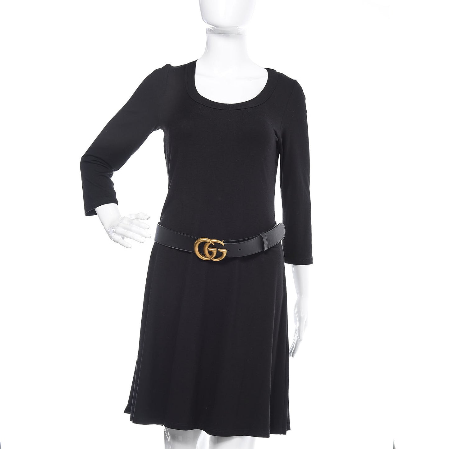 Calfskin Double G 40mm Belt 95 38 Black