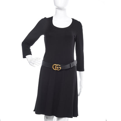 Gucci Calfskin Double G 40mm Belt 95 38 Black 2 of 7
