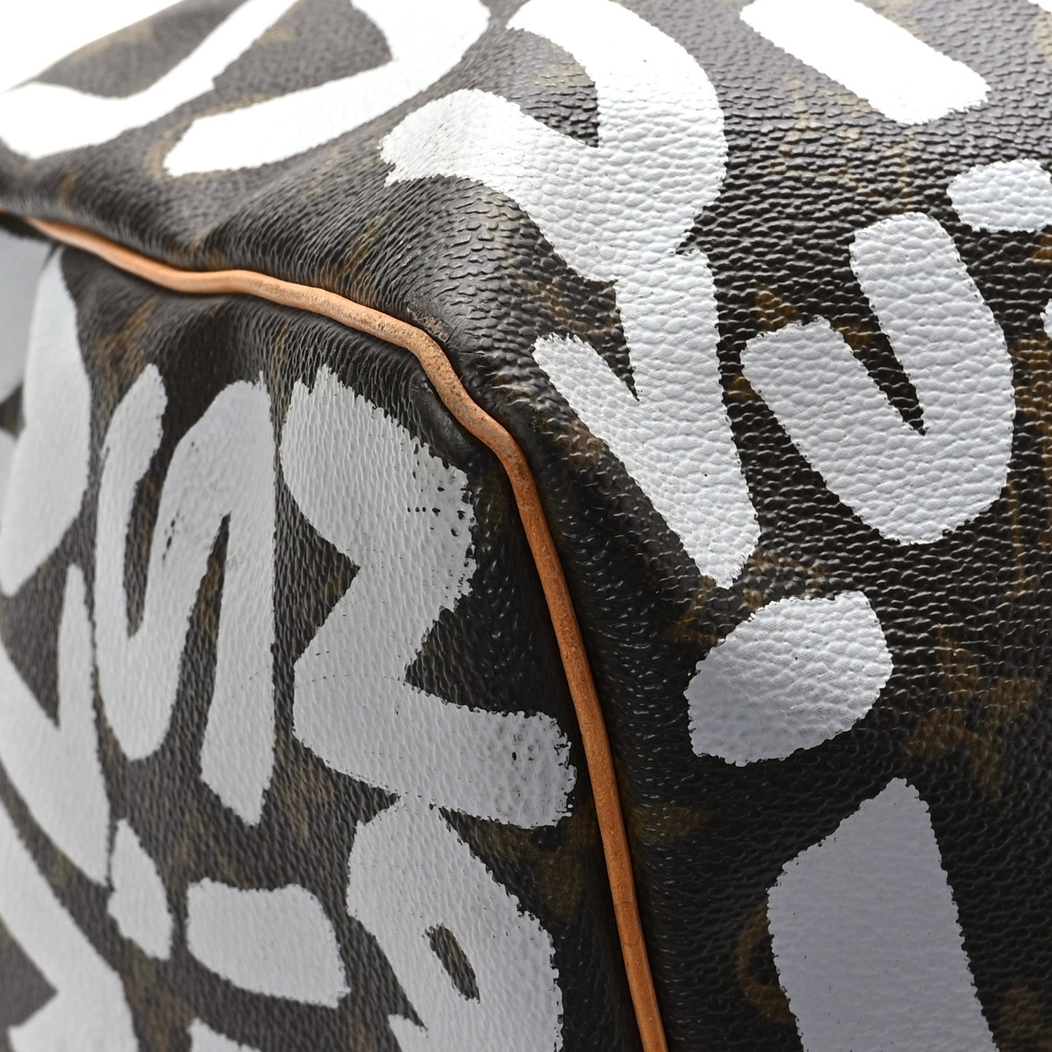 Louis Vuitton Monogram Graffiti Keepall 50 Silver 8 of 12
