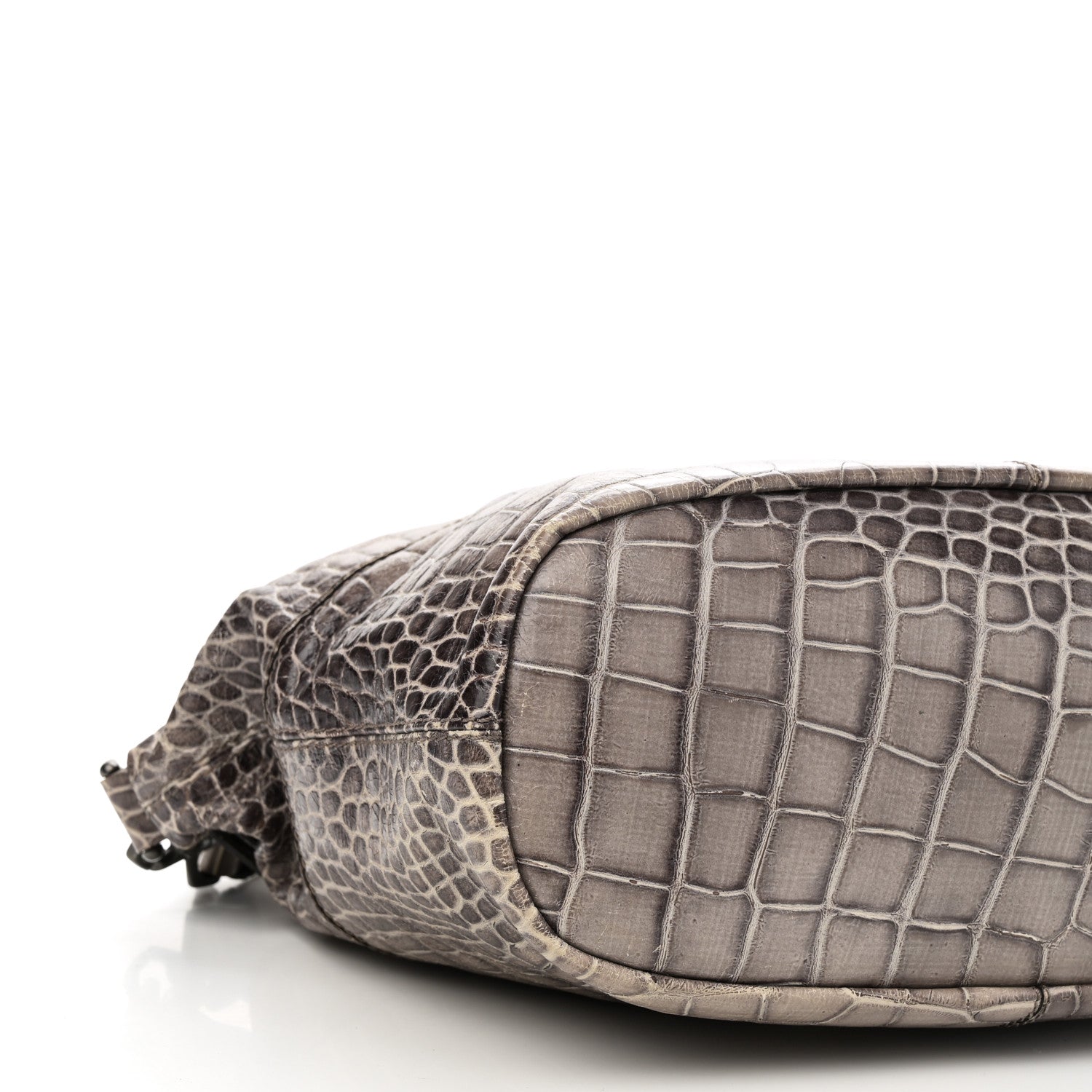 Givenchy Calfskin Crocodile Embossed Medium Nightingale Brown 8 of 9