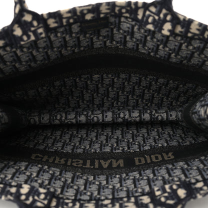 Christian Dior Oblique Large Book Tote Blue Multicolor 4 of 10