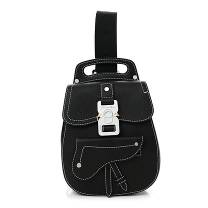 Christian Dior Grained Calfskin Mini Gallop Sling Bag Black 1 of 10