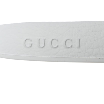 Gucci Rubber Web Mens Pool Slide Sandals 8 Great White 7 of 10