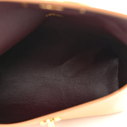Mulberry Small Classic Grain Darley Cosmetic Pouch Dark Golden Yellow 5 of 6