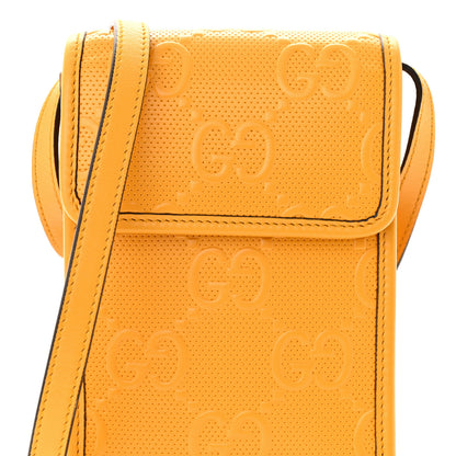 Gucci Calfskin GG Tennis Embossed Mini Crossbody Bag Crop 7 of 10