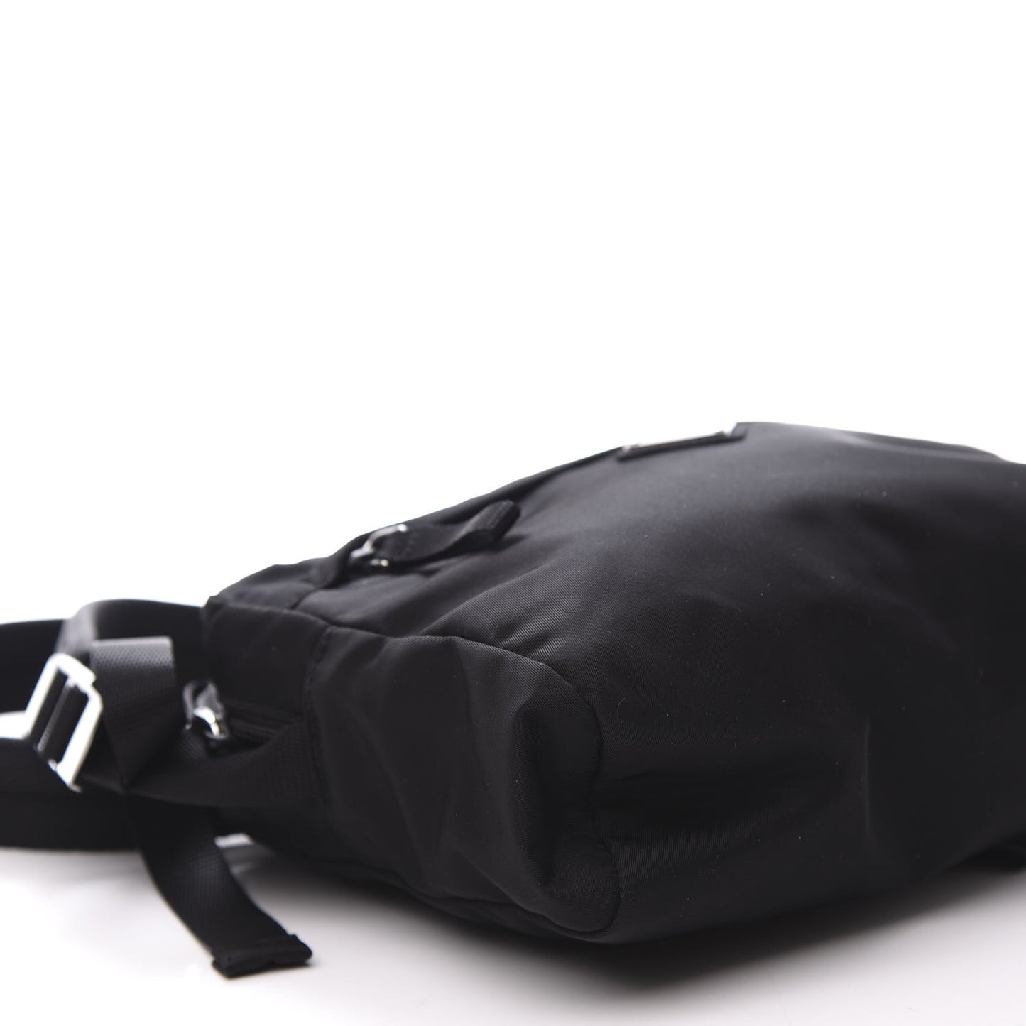 Tessuto Nylon Messenger Bag Black