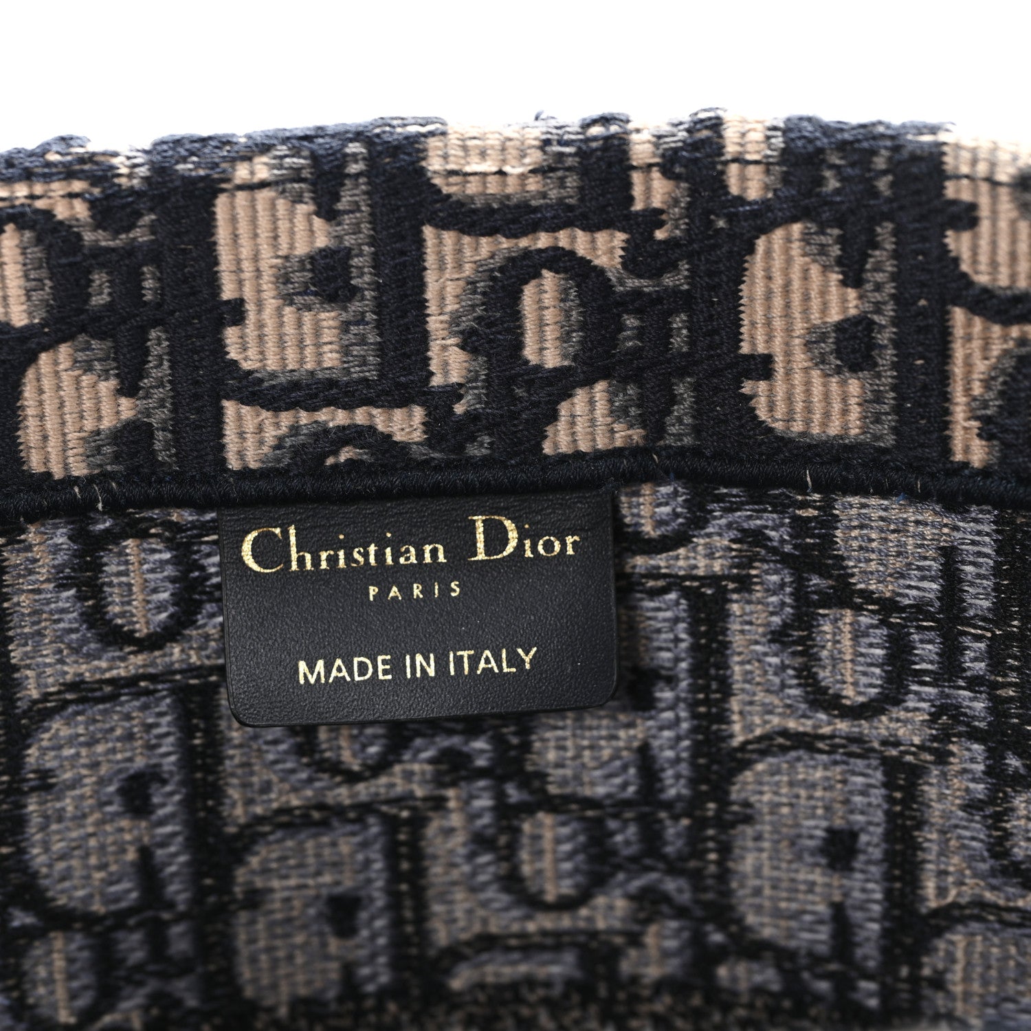Christian Dior Oblique Medium Book Tote Blue Multicolor 6 of 11