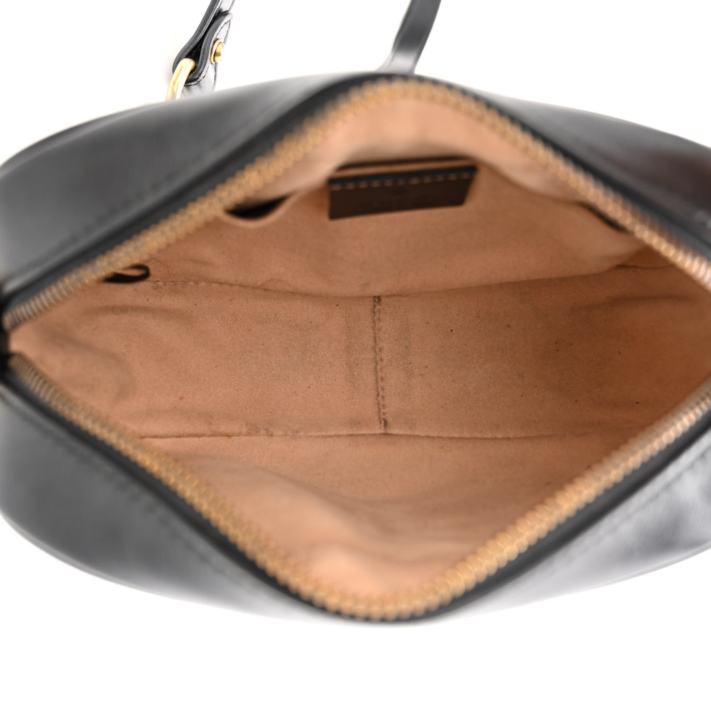 Calfskin Matelasse Mini GG Marmont Chain Shoulder Bag Black