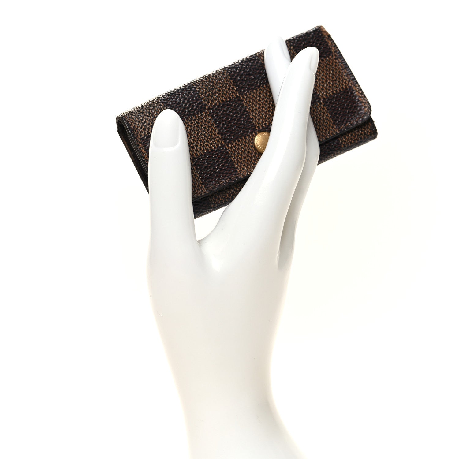 Louis Vuitton Damier Ebene Multicles 4 Key Holder 2 of 12
