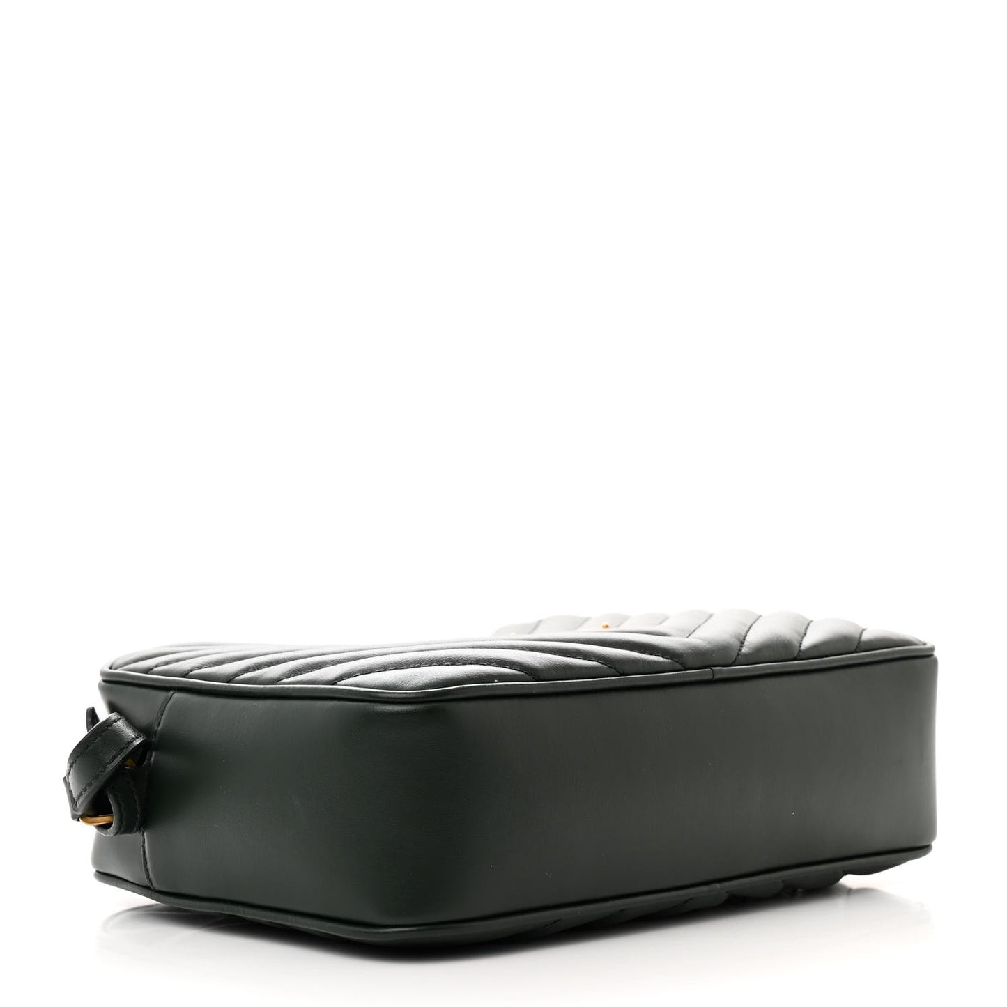 Calfskin Matelasse Monogram Lou Camera Bag Military Green