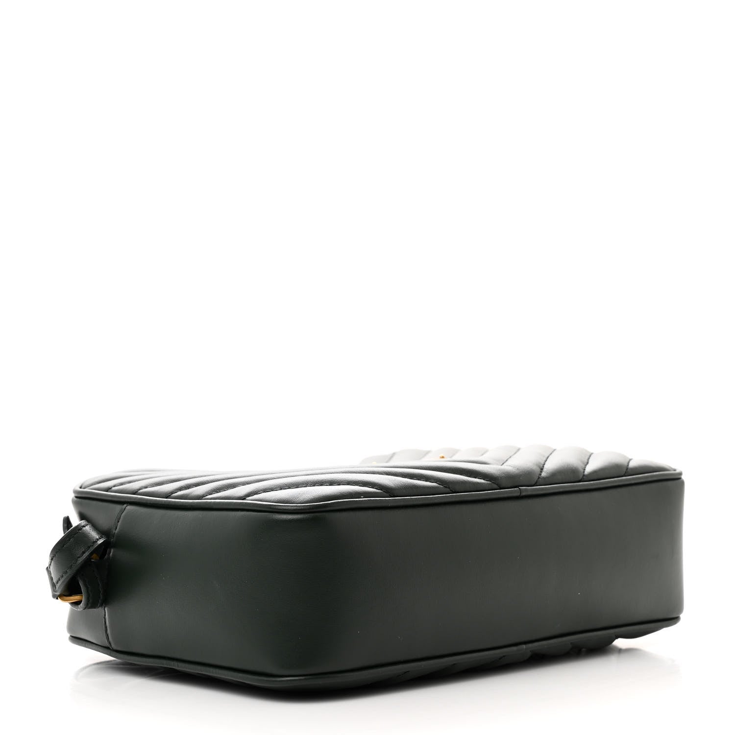 Saint Laurent Calfskin Matelasse Monogram Lou Camera Bag Military Green 4 of 10