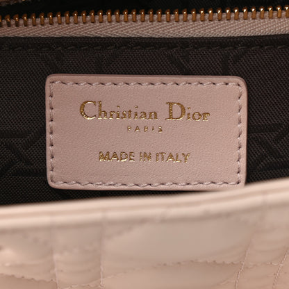 Christian Dior Lambskin Cannage Small Lucky Badges My Lady Dior Pink 6 of 10
