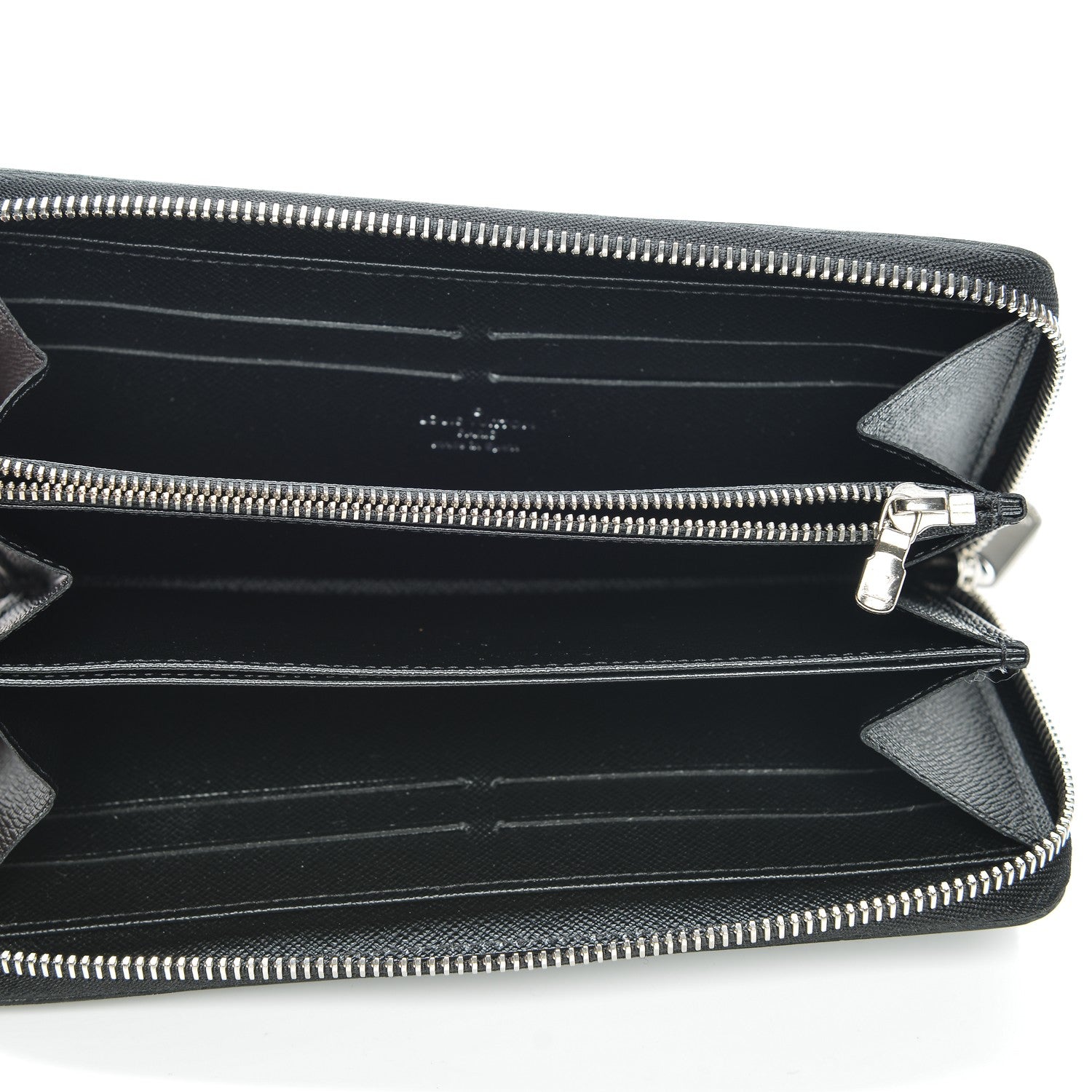 Louis Vuitton Epi Zippy Wallet Black 5 of 6