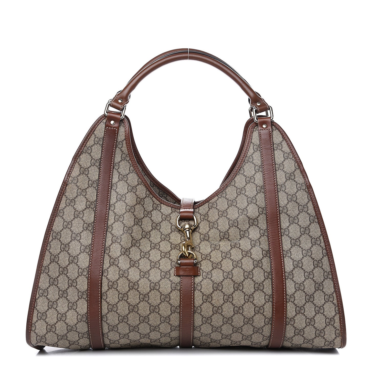 GG Plus Monogram Large Joy Shoulder Bag Brown