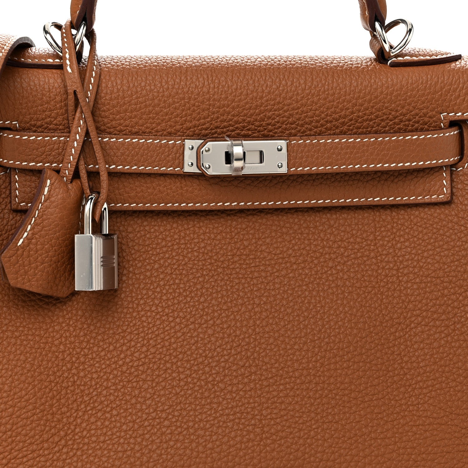 Hermes Togo Kelly Retourne 25 Gold 7 of 11