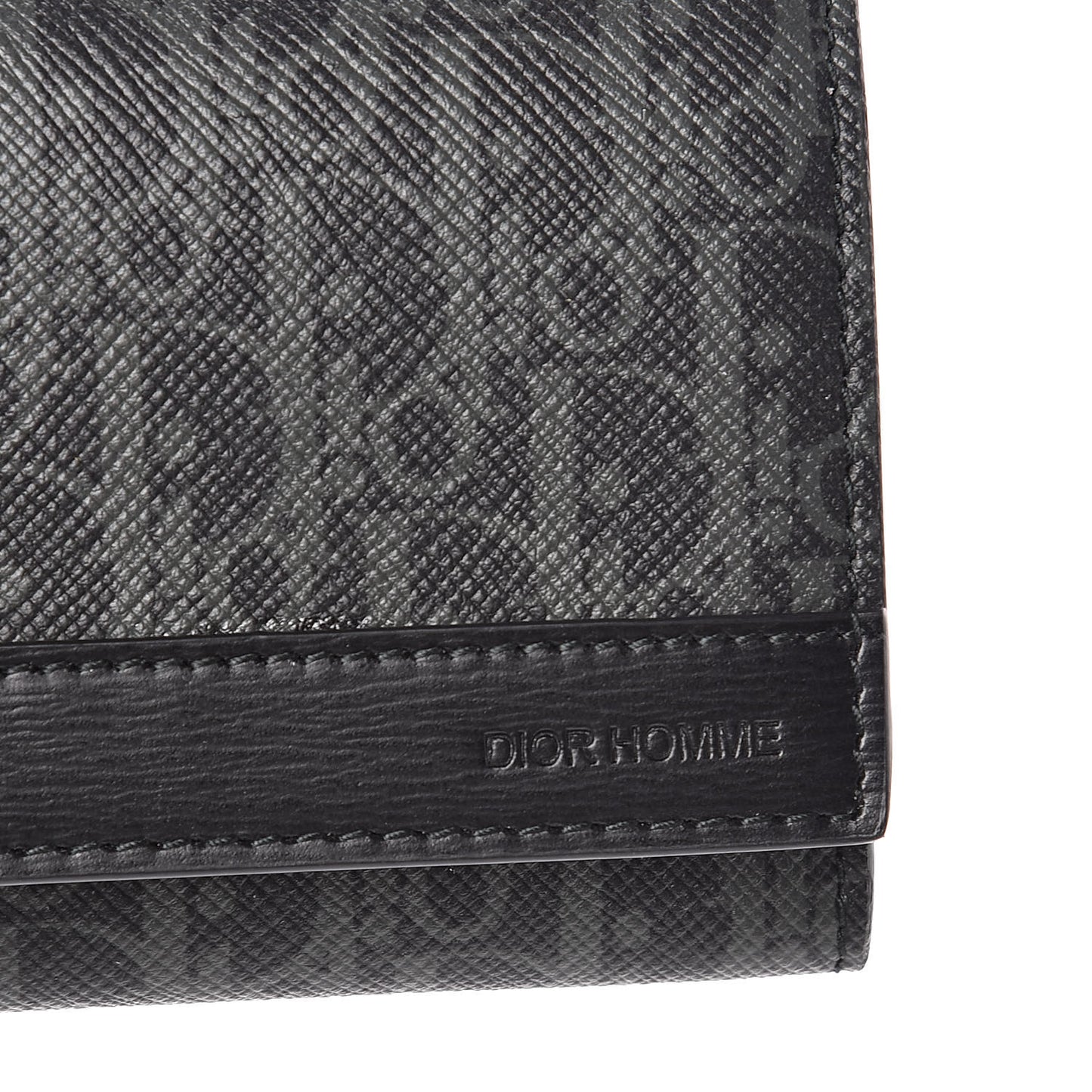 Homme Monogram Porte Cartes De Visite Grise