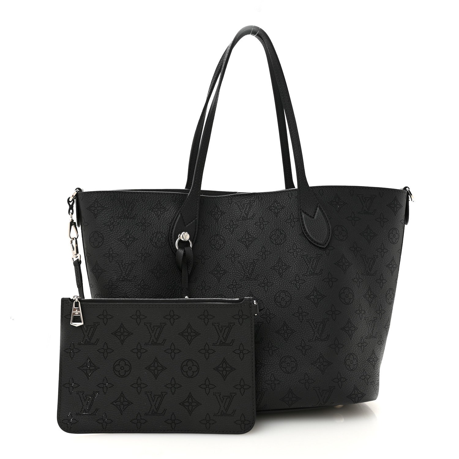Louis Vuitton Mahina Blossom MM Black 2 of 15