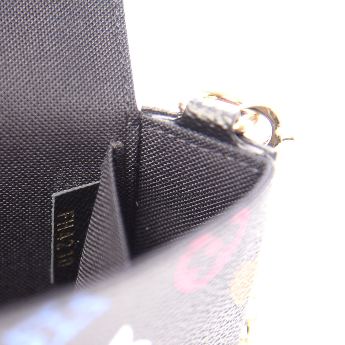 Game On Felicie Chain Wallet Black