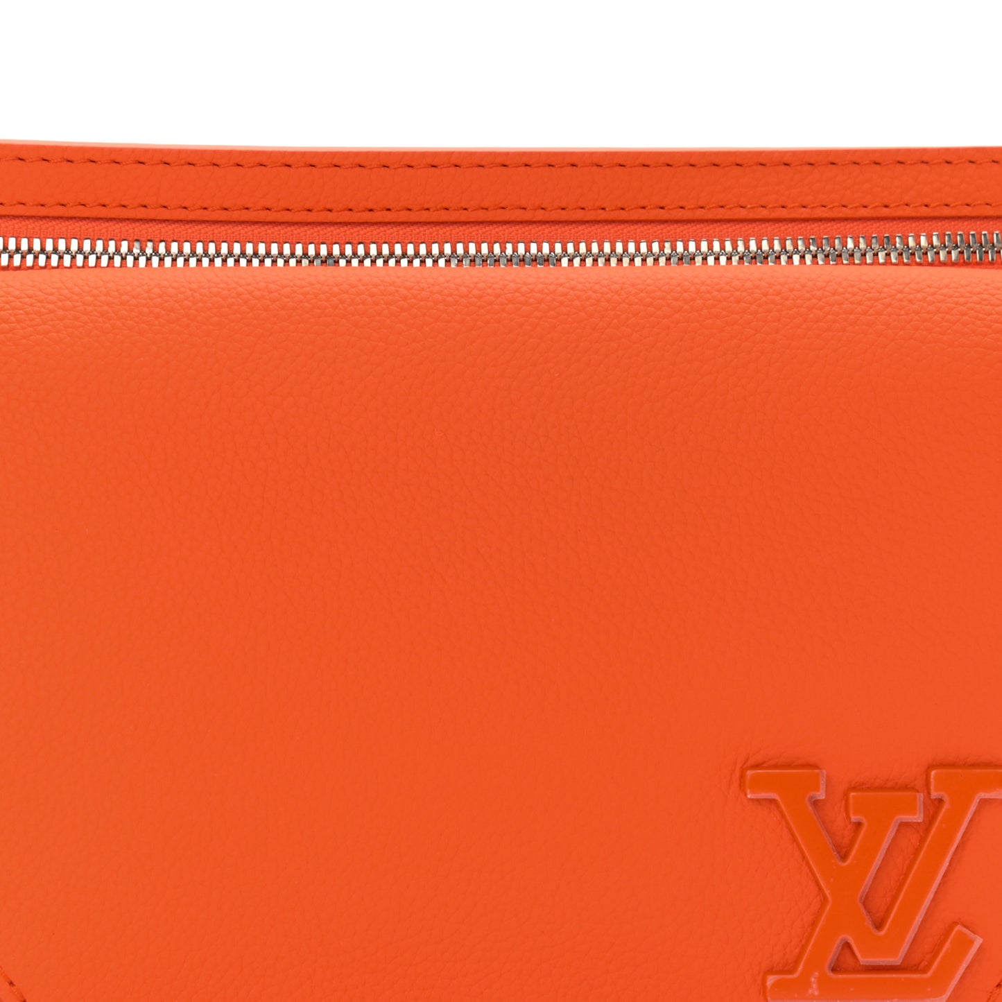 Grained Calfskin Aerogram New Sling Orange