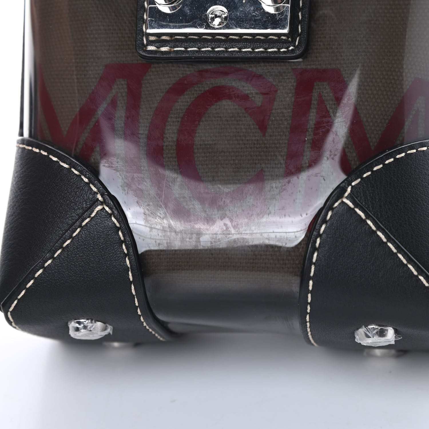 MCM Transparent Mini Berlin Crossbody Black 17 of 17