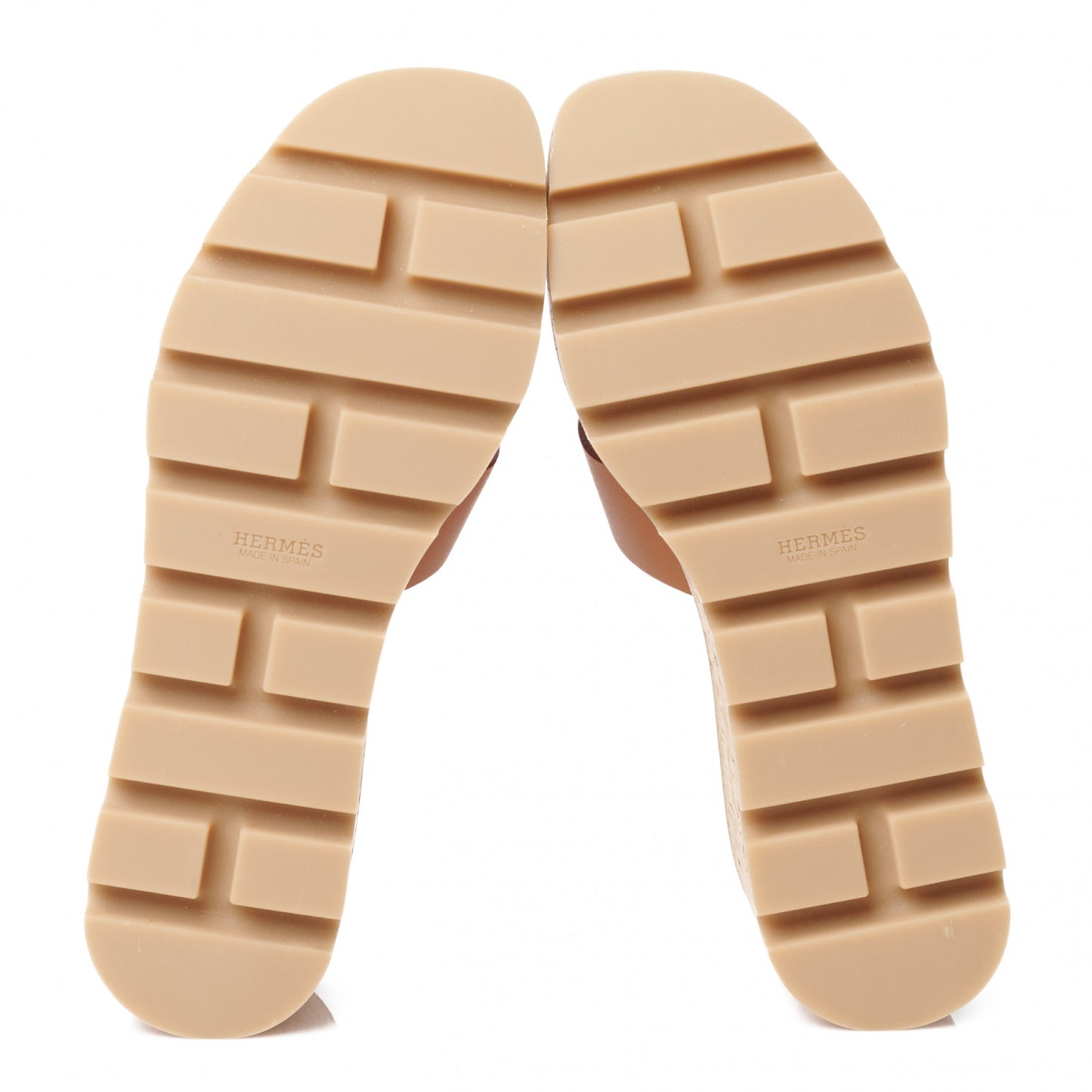Calfskin Cork Eze 30 Sandals 37 Marron Glaise