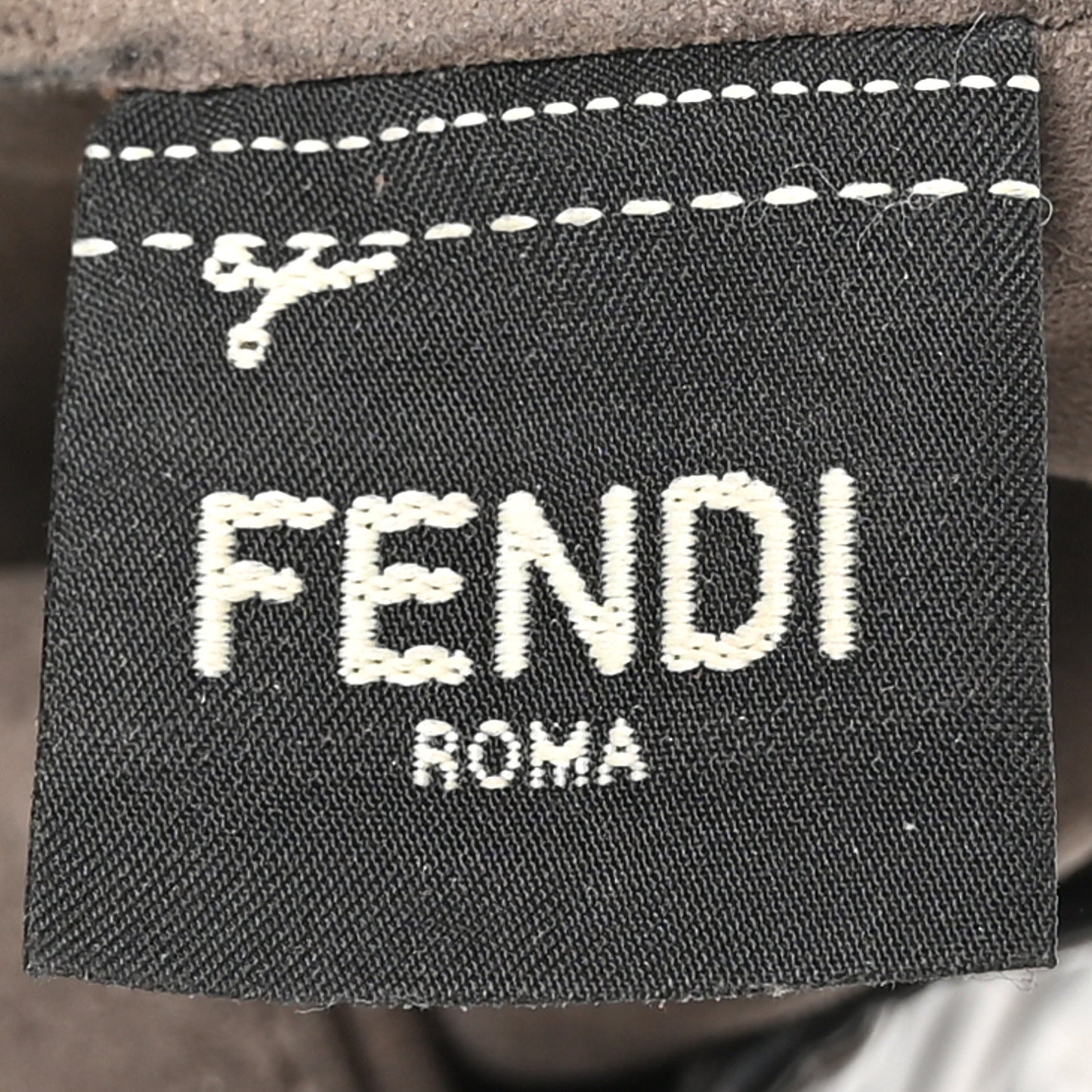 Vitello Grace F is Fendi Bi-Color FF 1974 Embossed Grande Mon Tresor Bucket Bag Maya Black Fragola