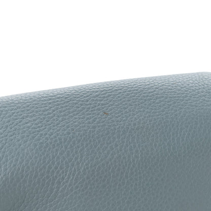 Chloe Calfskin Mini Marcie Round Crossbody Bag Rainy Blue 8 of 10