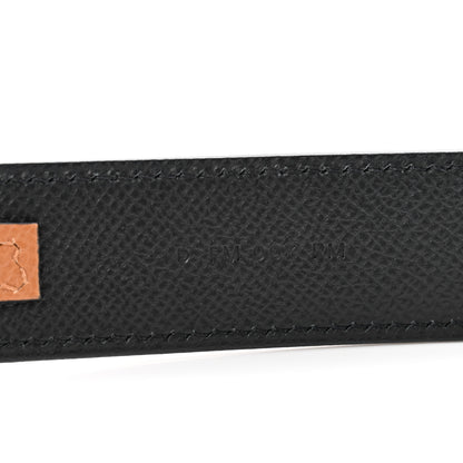 Hermes Epsom 30mm Tressage Au Galop Shoulder Strap Black Craie Gold 4 of 4