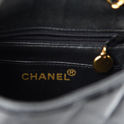Chanel Patent Calfskin Quilted Mini Square Flap Black 8 of 11