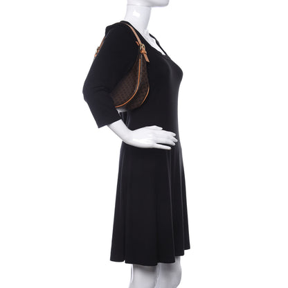 Celine Canvas Calfskin Ava Triomphe Shoulder Bag 2 of 10