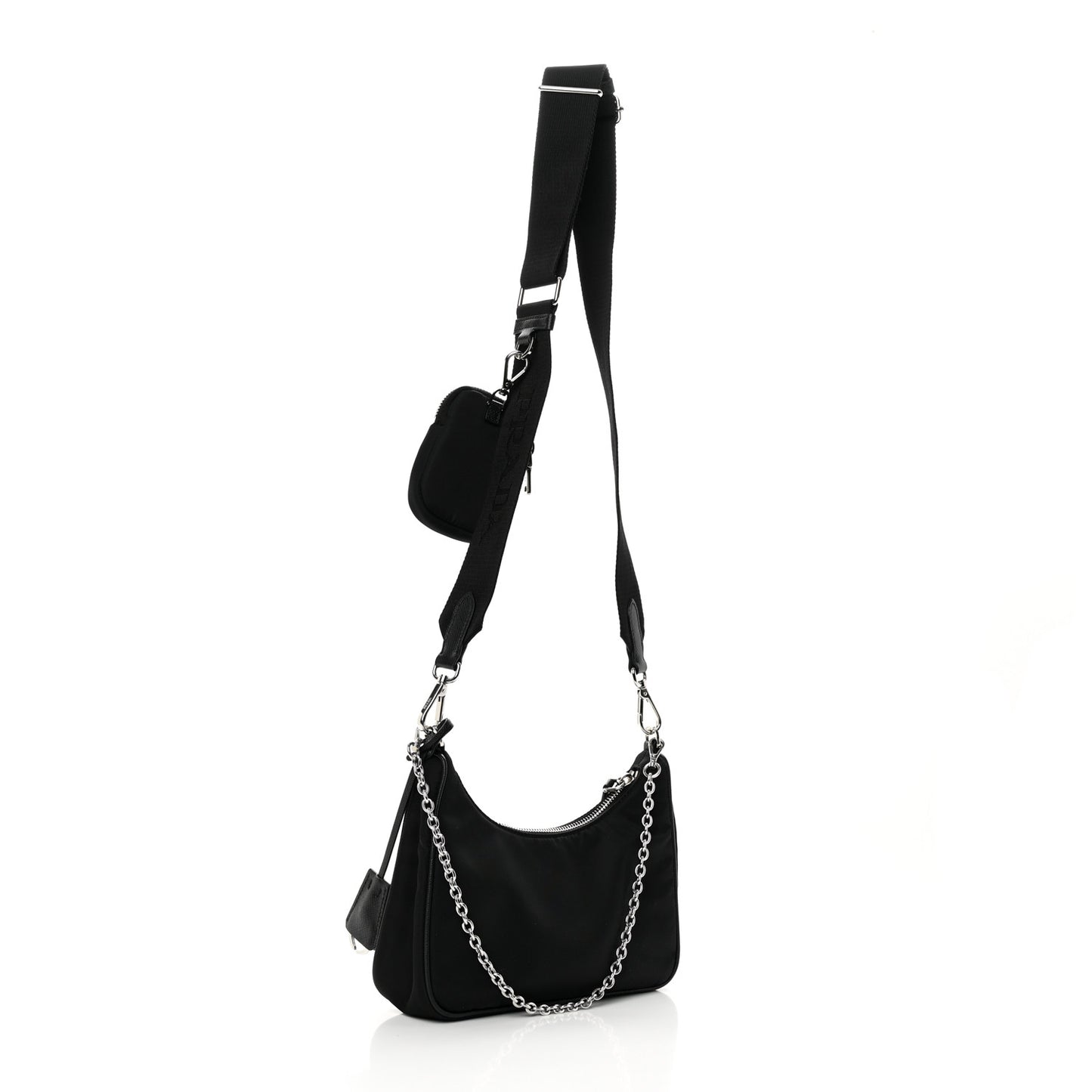 Nylon Re-Edition 2005 Shoulder Bag Black