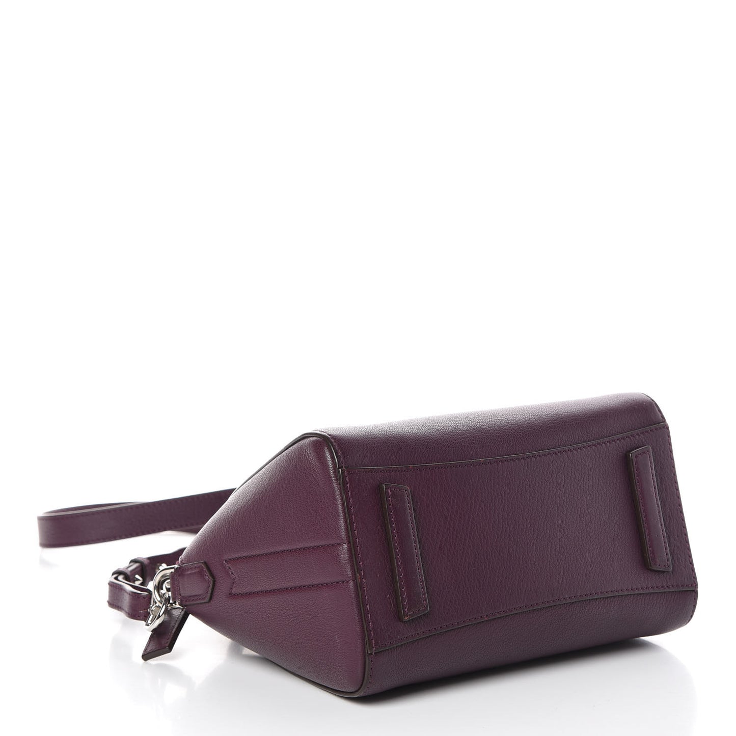 Sugar Goatskin Mini Antigona Dark Purple