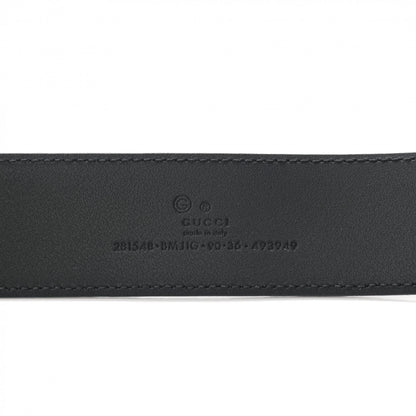 Gucci Soft Microguccissima Margaux Calfskin Belt 90 36 Black 3 of 5