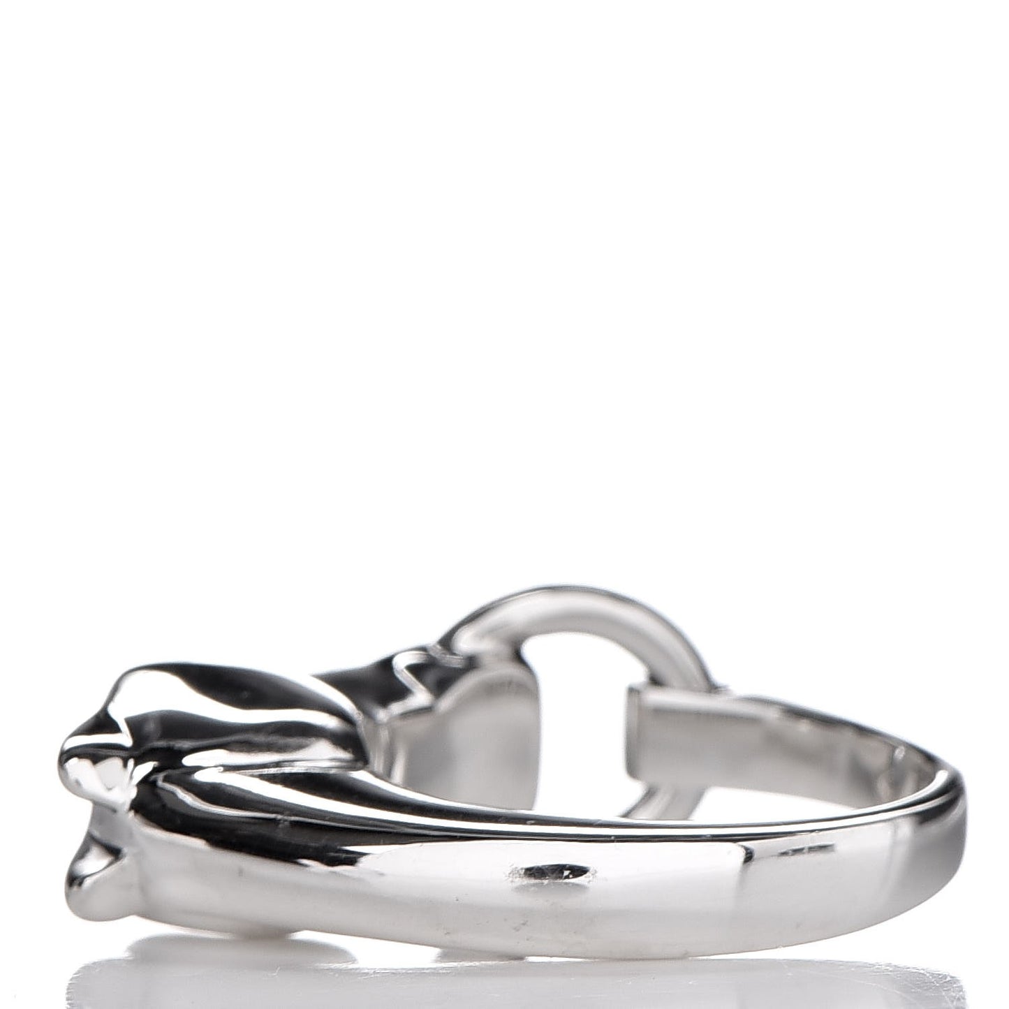 Sterling Silver Small Galop Ring 56 7.75