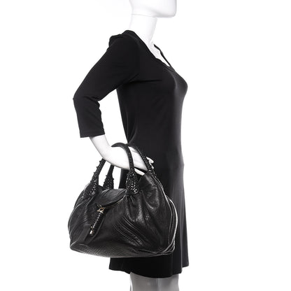Fendi Nappa Nuvolata Spy Black 2 of 9