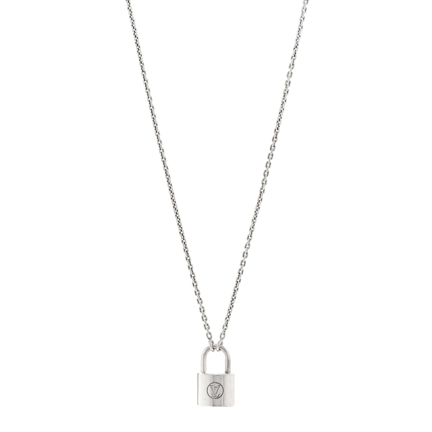 Sterling Silver Lockit Necklace