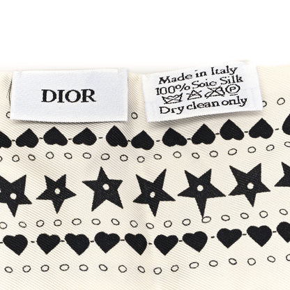 Christian Dior Silk High Priestess Tarot Mitzah Scarf Off White 3 of 3