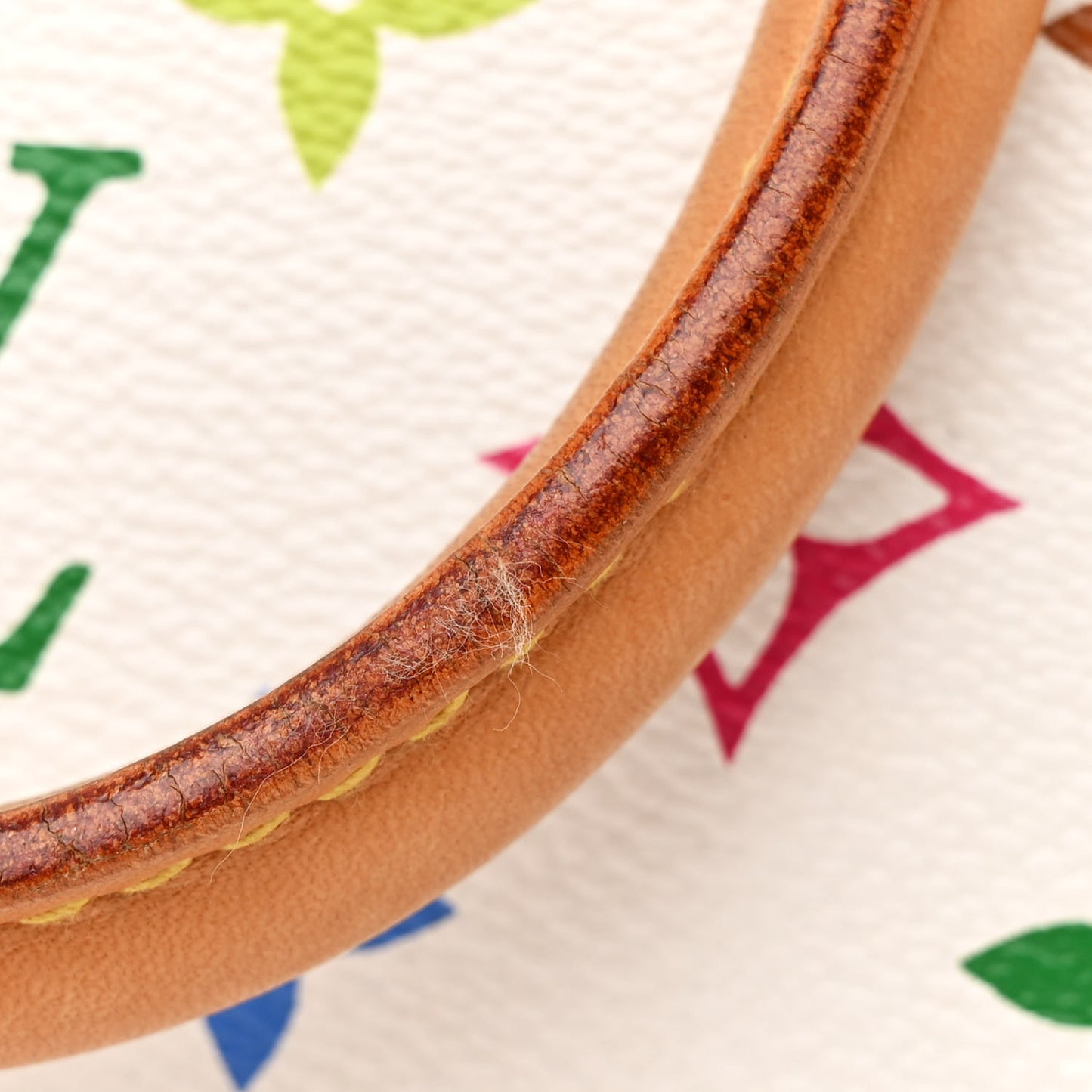 Monogram Multicolor Trouville White