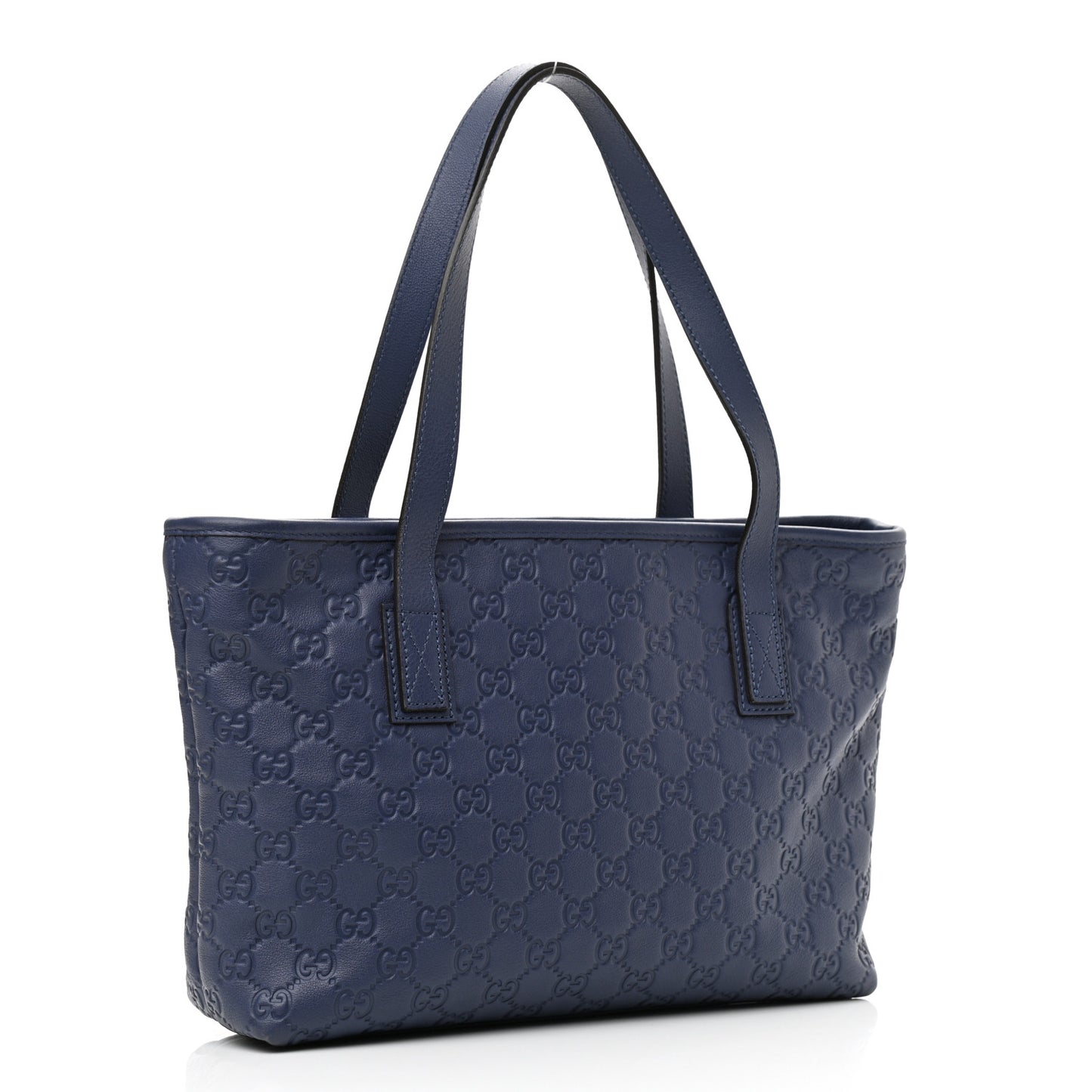 Guccissima Small Joy Tote Blue