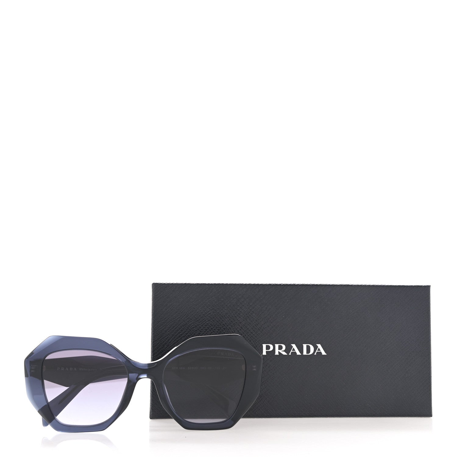 Prada Sunglasses SPR 16W Blue 8 of 8