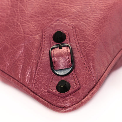 Balenciaga Agneau Classic Hardware Flat Handle Clutch Rose Bruyere 8 of 10