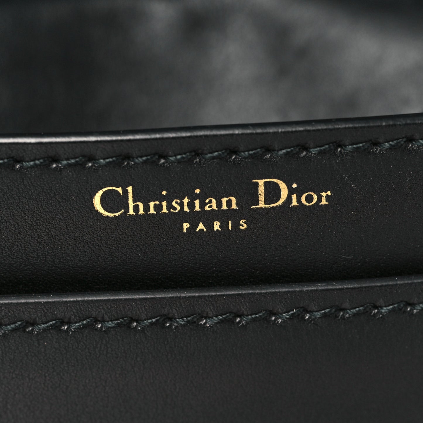 Calfskin J'Adior Chain Flap Bag Black