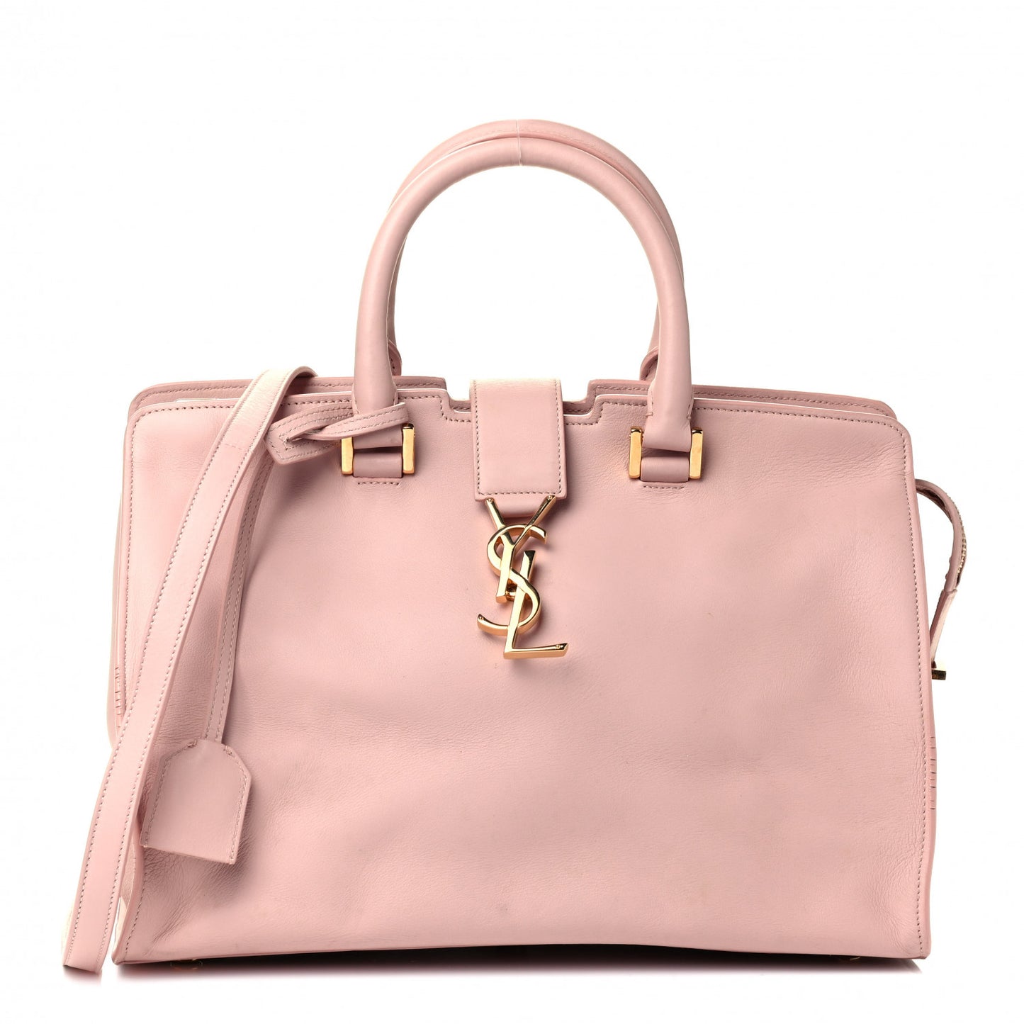 Calfskin Monogram Small Cabas Pale Blush