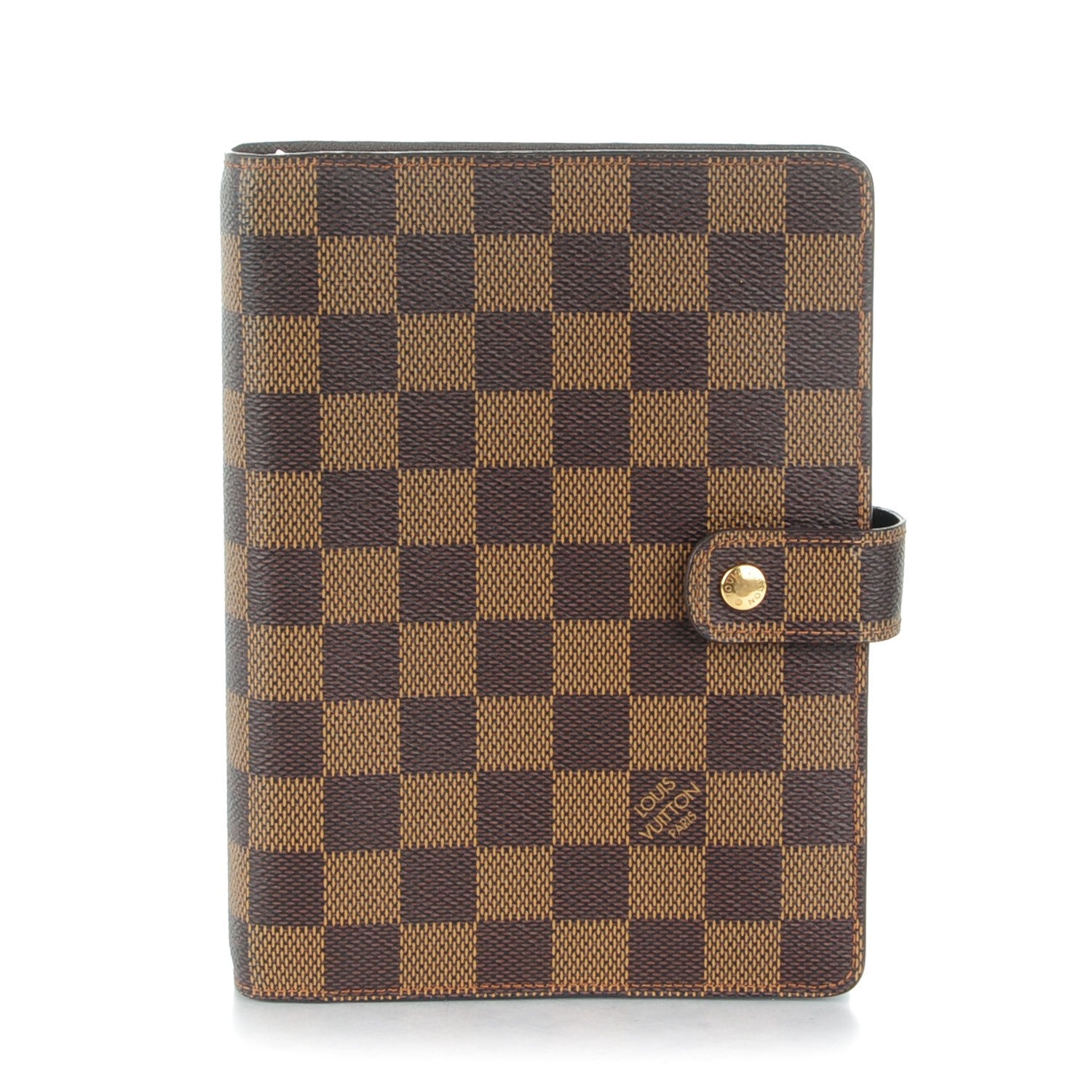 Louis Vuitton Damier Ebene Medium Ring Agenda Cover 1 of 7