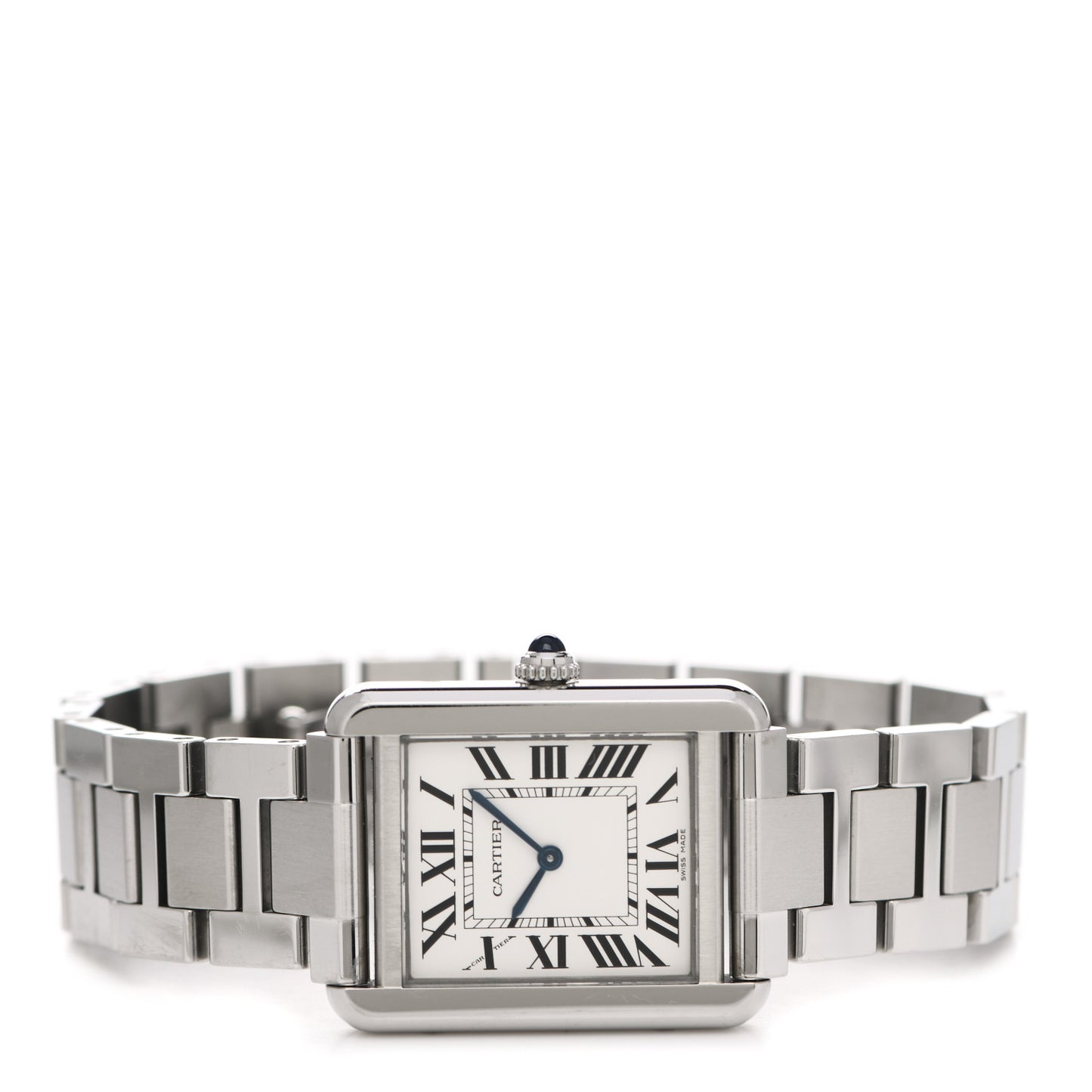 Stainless Steel 24mm Tank Solo Quartz Watch