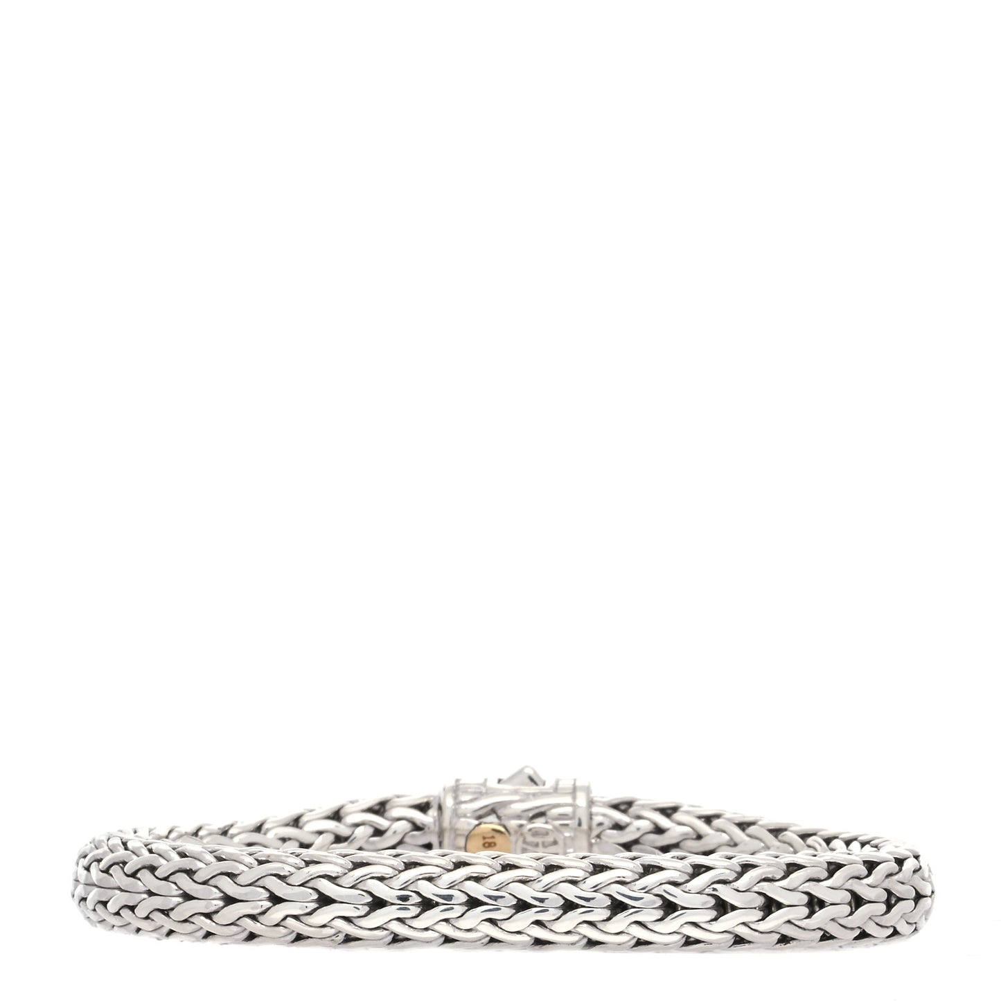 Sterling Silver Diamond 7.5mm Classic Chain Bracelet