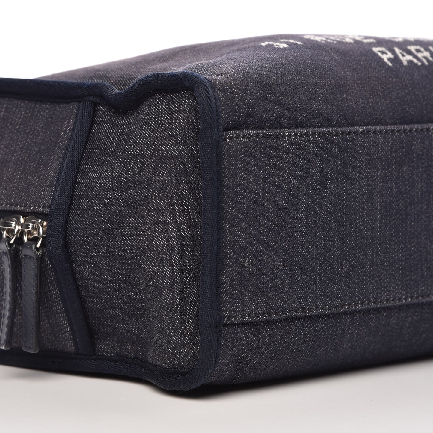 Denim Deauville Bowling Bag Dark Blue
