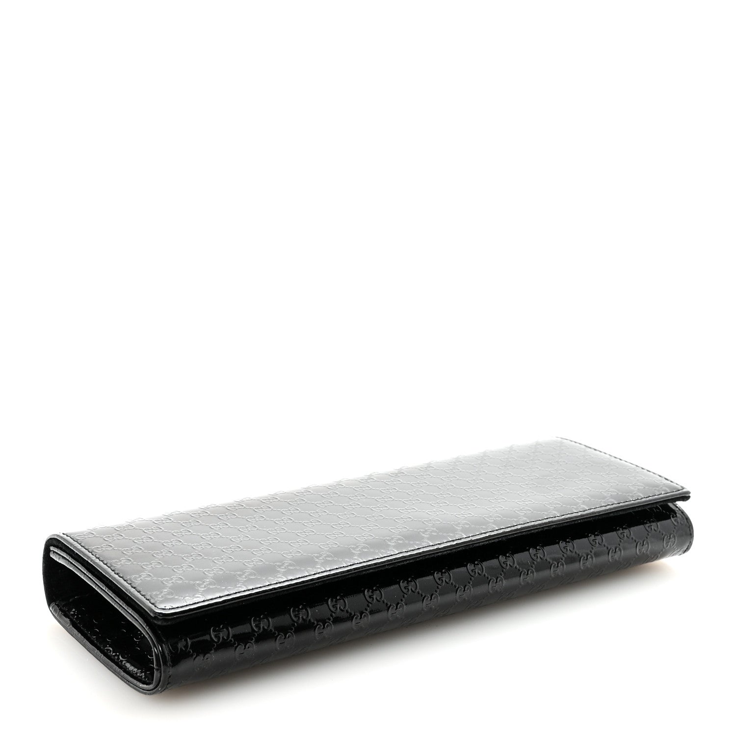 Gucci Patent Microguccissima Small Broadway Clutch Black 4 of 7