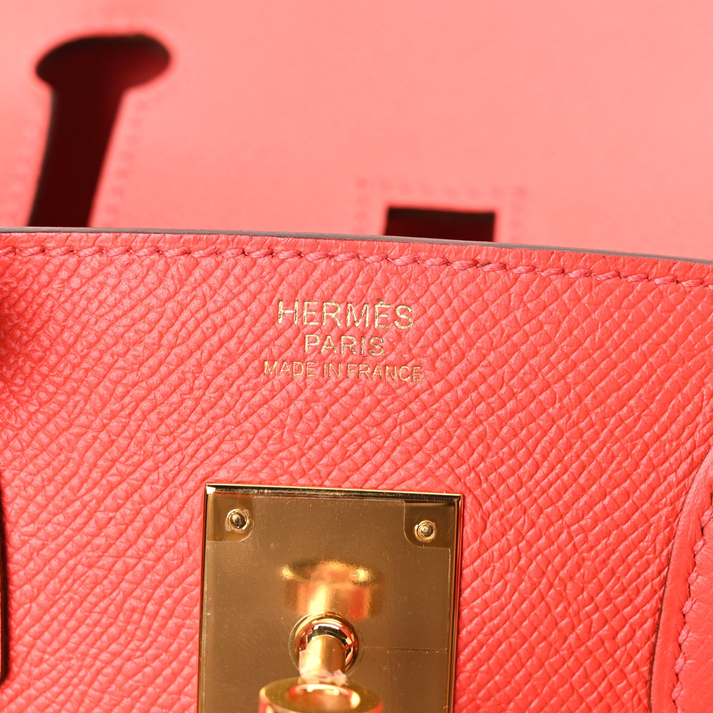 Epsom Birkin 30 Rouge Pivoine