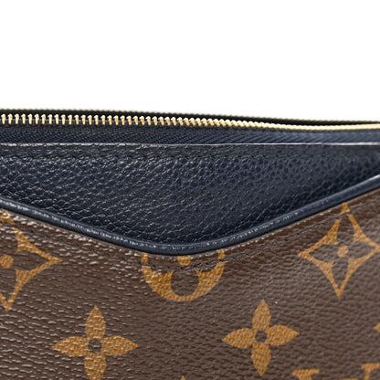 Louis Vuitton Monogram Pallas Clutch Blue Marine 7 of 10